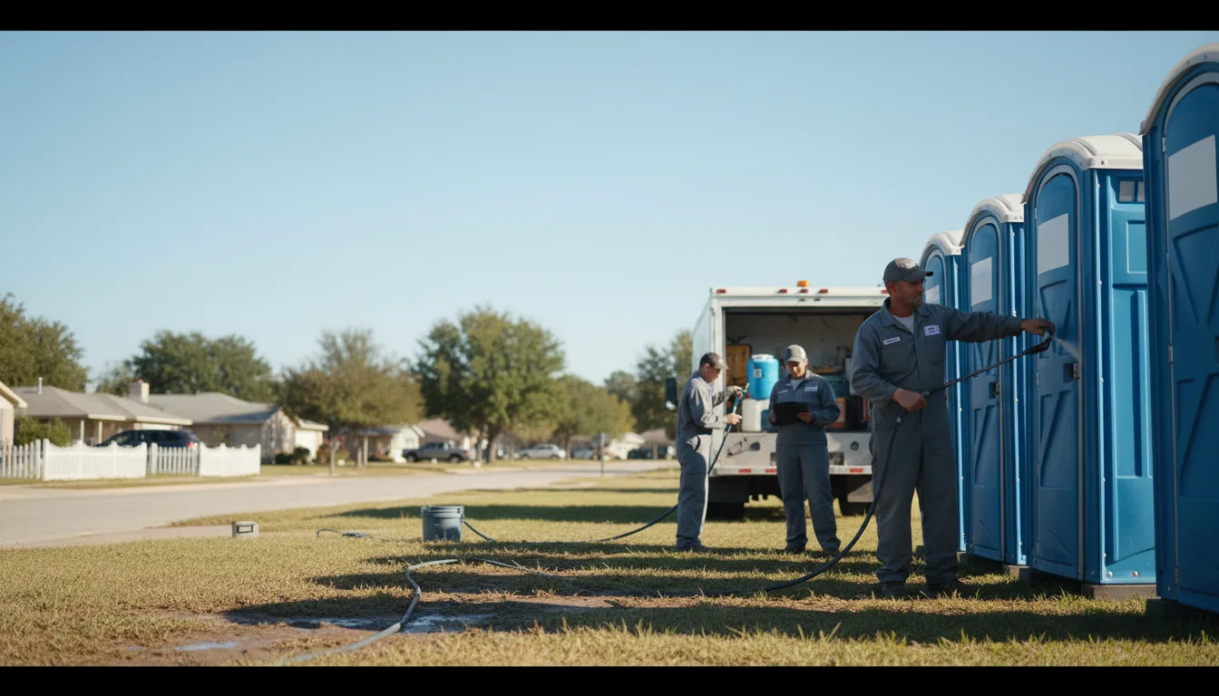 Long-Term Portable Toilet Rental in Stewart, MS near me